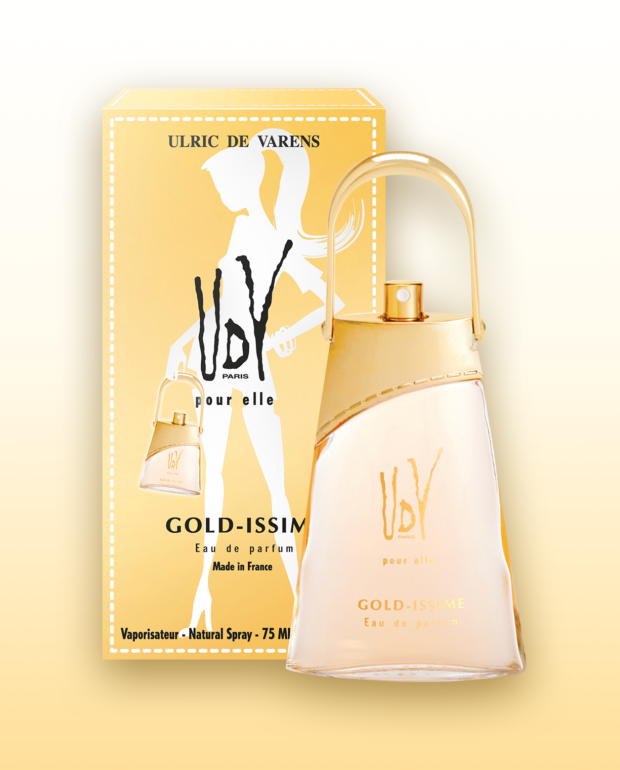 Gold-issime 2.5 oz EDP by Ulric De Varens Ulric De Varens | USA Gold-issime 2.5 oz EDP by Ulric De Varens Ulric De Varens | USA