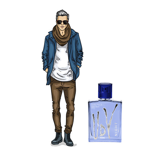 UDV Night 3.4 oz EDT Men