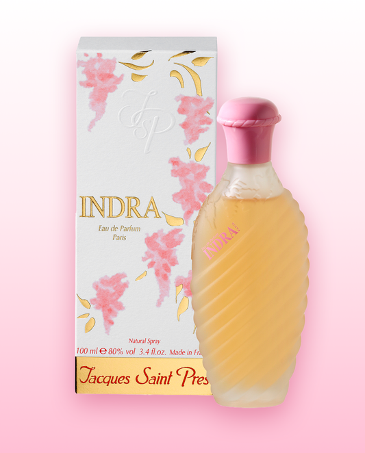 Ulric De Varens Indra Eau De Parfum for Women- Warm, Welcoming Floral Scent - Notes of Jasmine, Iris, & Amber- Feminine, Delicate & Gentle- 3.4 Fl Oz