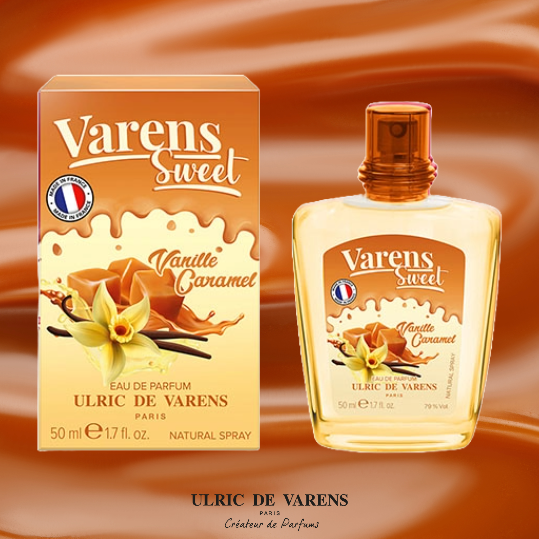Varens Sweet VANILLE CARAMEL - Eau De Parfum for Women - Luxurious, Delicious, Mouthwatering Scent - Notes of Brown Sugar, Toffee, & Sugar Syrup- 1.7 Fl Oz