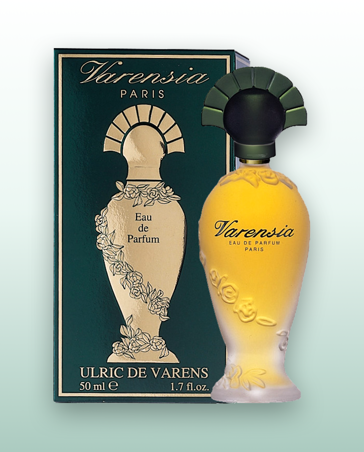 Ulric De Varens Varensia - Eau De Parfum for Women - Earthy, Fruity, Floral Scent - Notes of Lotus Flower, Clove Raspberry, & Vanilla- 1.7 Fl Oz