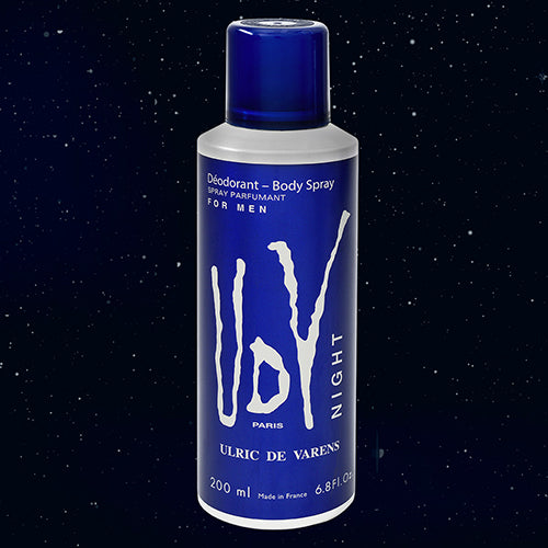 UDV Night 6.8 oz Deodorant Spray by Ulric De Varens – Ulric De Varens USA
